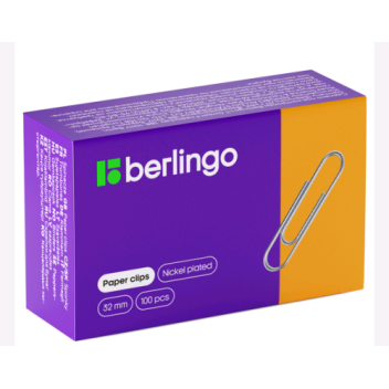 Товар Скрепки BERLINGO, 32...