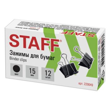 Товар Зажимы для бумаг STA...