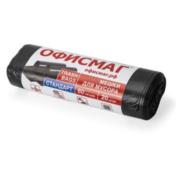 Товар Мешки для мусора 60л...