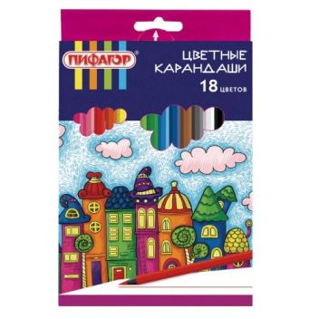 Товар Карандаши цветные ПИ...