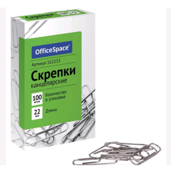 Товар Скрепки 22мм, Office...