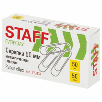 Товар Скрепки STAFF, 50мм ...