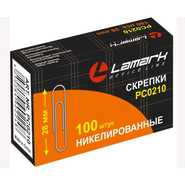Товар Скрепки 28мм, Lamark...