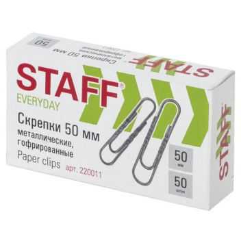 Товар Скрепки STAFF, 50мм ...