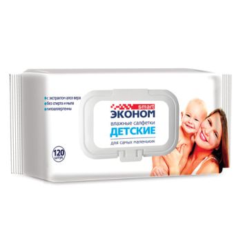 Товар Салфетки влажные 120...