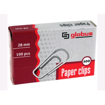 Товар Скрепки 28мм, Globus...